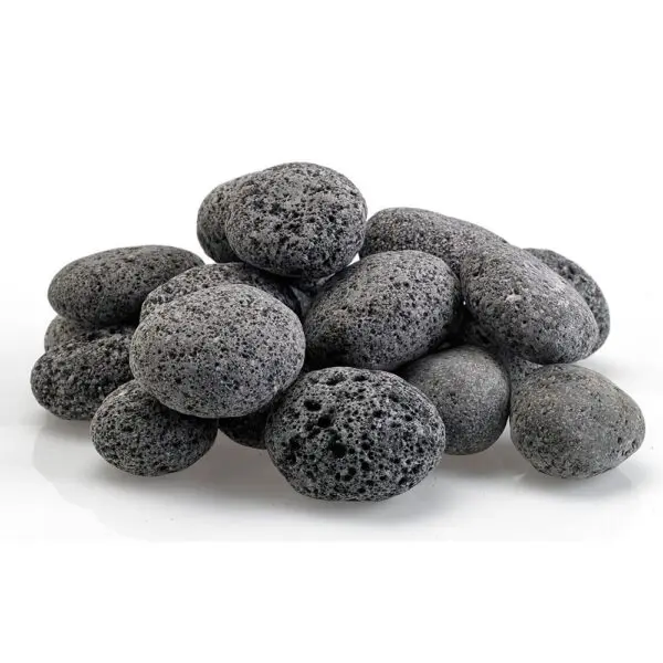 Medium Gray Tumbled Lava Stone
