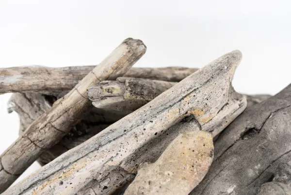 American Fire Glass Driftwood Ceramic Logs