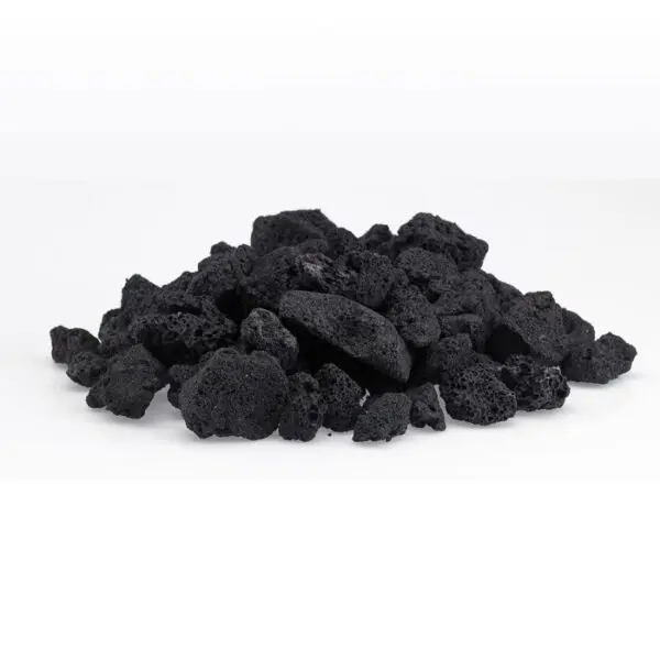 Medium Black Lava Rock 10 Pounds