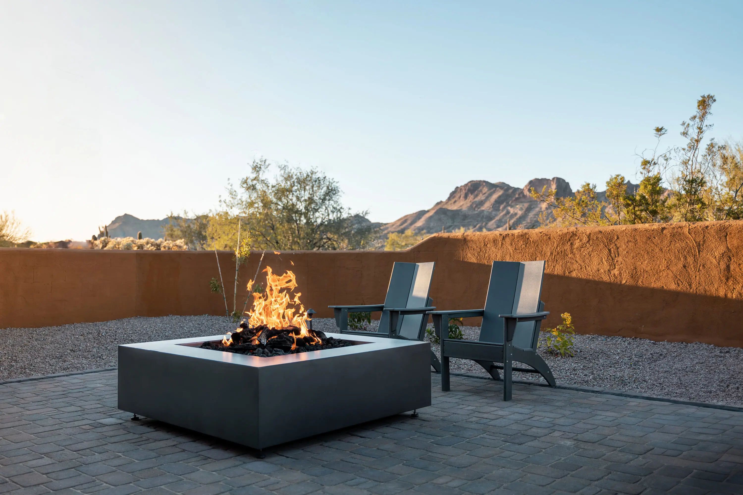 Apache Junction - 56in Glacier Charcoal-18 Fire Isn't a Feature Anymore. It's the Architecture.