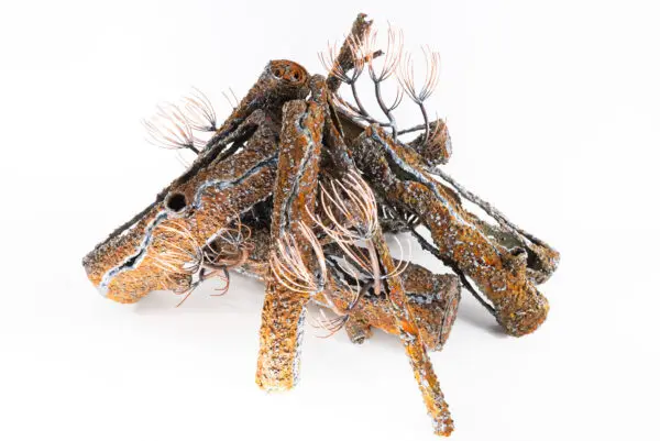 Rustic Pine Logs Montana Fire Pits