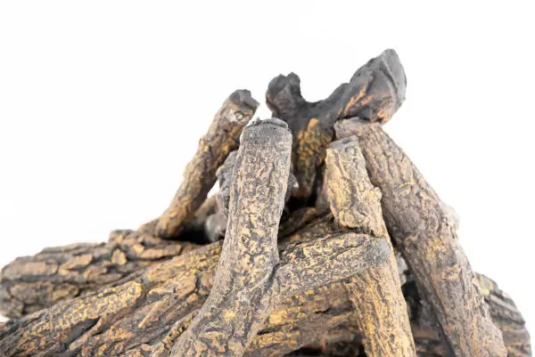 American Fire Glass Country Oak Ceramic Logs