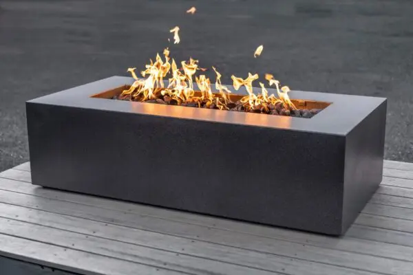 Olympic Fire Table Steel Charcoal Fast Ship 67"