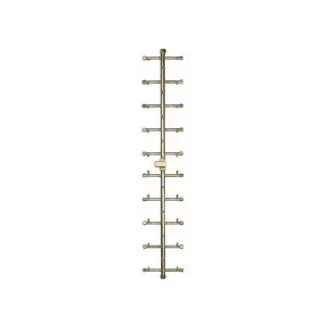 290K BTU 38.75" x 7" Universal Crossfire Tree-Style Brass Burner – Openings 44" x 14" or Larger (UT290-WT)