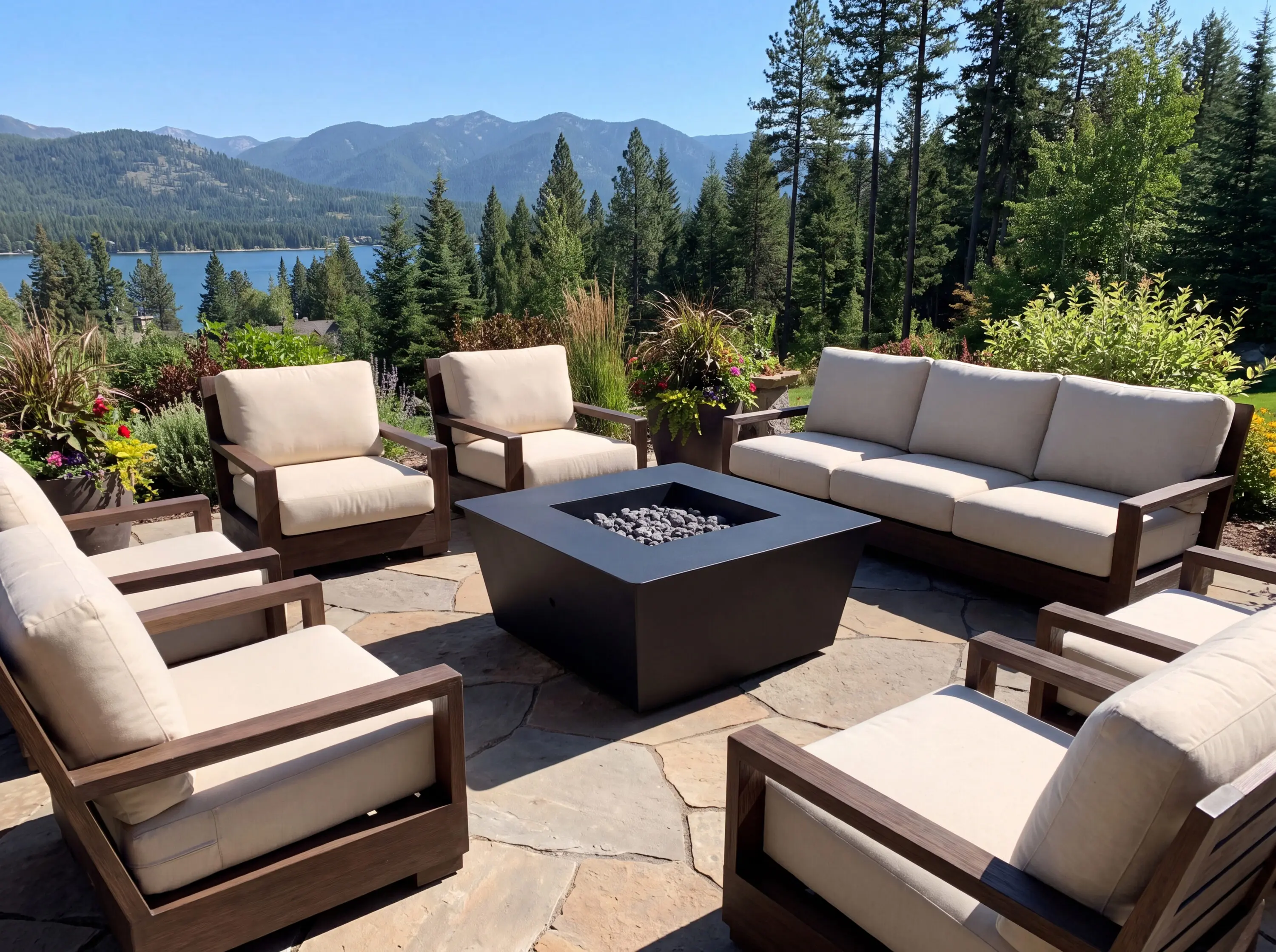 glacier-ridge8 Glacier Ridge Fire Table Montana Fire Pits