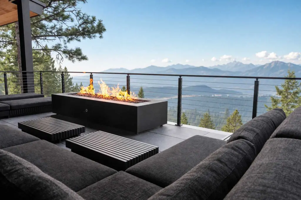 Olympic Fire Table from Montana Fire PIts