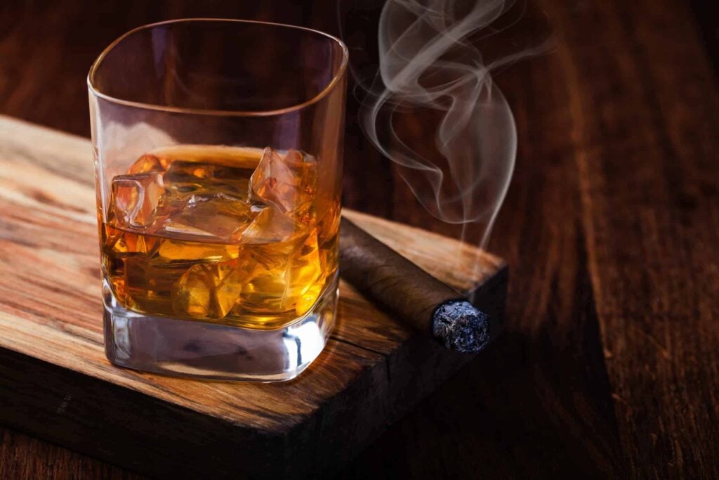 Whiskey and Cigar