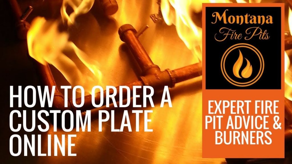 Ordering a Custom Fire Pit Plate