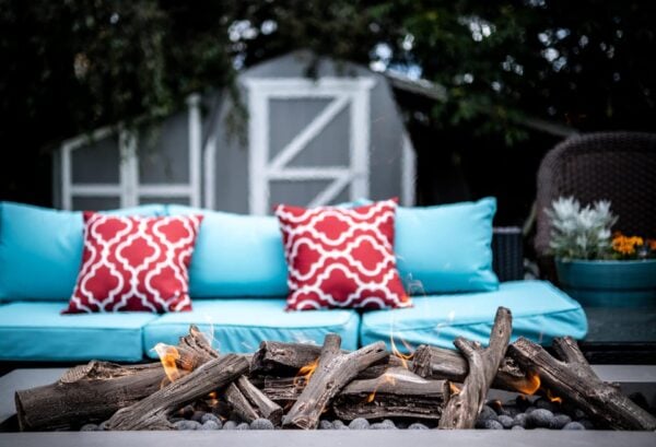 Driftwood Linear Log Set for Rectangular Fire Pits - Image 4