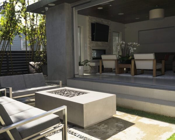 Lumera Gather Concrete Fire Table - Image 6