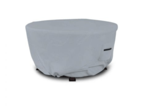 soft vinyl fire pit cover