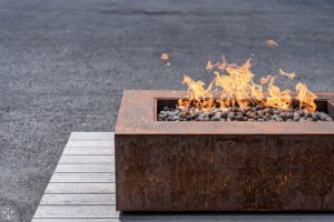 corten steel option by montana fire pits