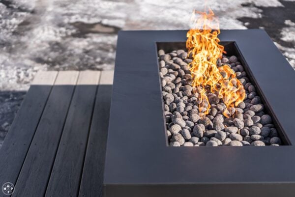 Tree-Style Burner: 290,000 BTU Warming Trends Crossfire Brass Burner Kit (CFBT290) 37″ x 5.875″ - Openings 44″ x 14″ or Larger - Image 5