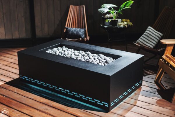 Accented Olympic Fire Pit Table with LED Options - Image 8
