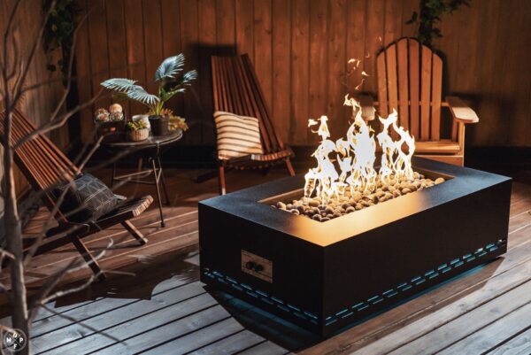 Accented Olympic Fire Pit Table with LED Options - Image 6