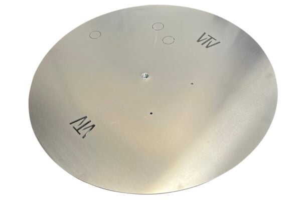 Circular Tree-Style Burner Large: 120,000 BTU Warming Trends Crossfire Brass Burner Kit (CFBCTL120) 11" x 10" - Openings 17" or Larger - Image 4