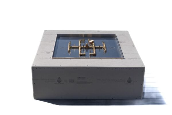 Ready to Finish Fire Pit Kit with Crossfire Burner - SQUARE - Image 5