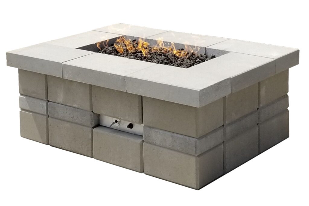 TechoBloc RAFFINATO Paver Fire Pit Gas Insert Kit Crossfire