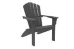 dark gray adirondack chair