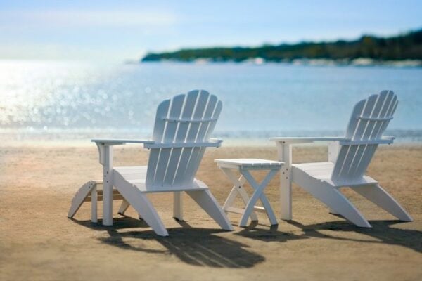 Coastline Harbor View Adirondack Rocking Chair - Rocker - Image 4