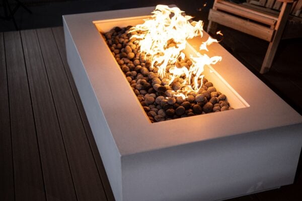 Lumera Concrete Fire Table - 65" Tule Fog - FAST SHIP - Image 3