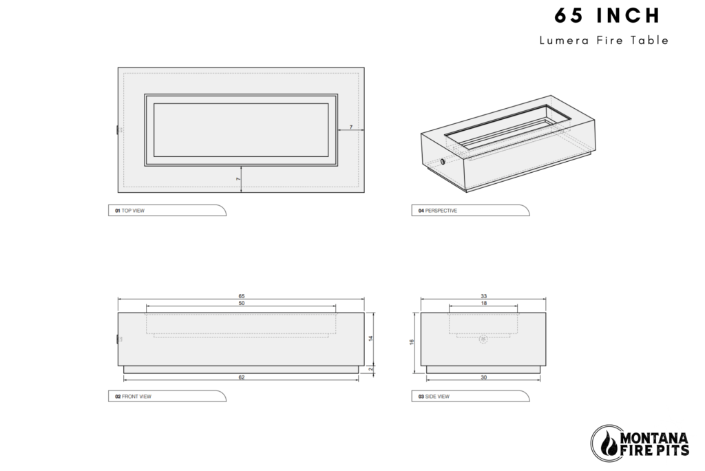 65 inch lumera spec sheet