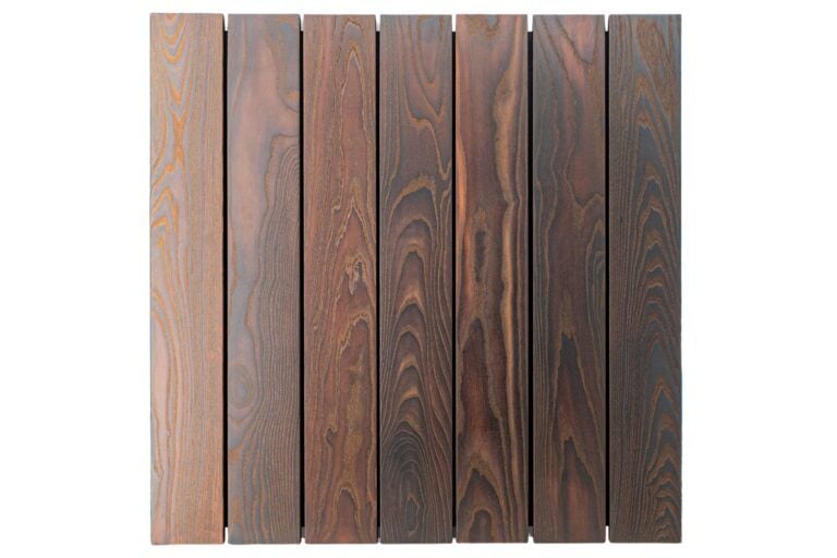 Square Hand Crafted Natural Wood Fire Pit Cover