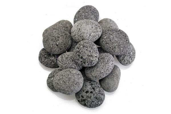 Gray Lava Pebbles - 50lb Bags