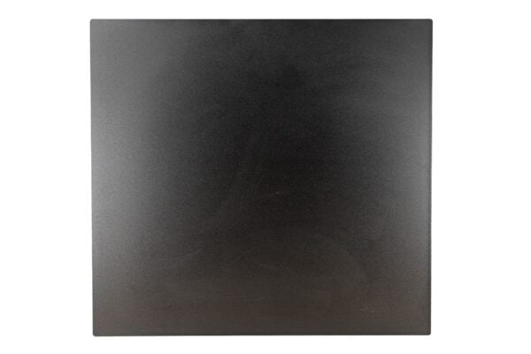 square aluminum fire pit cover in black diamond from Montana Fire Pits