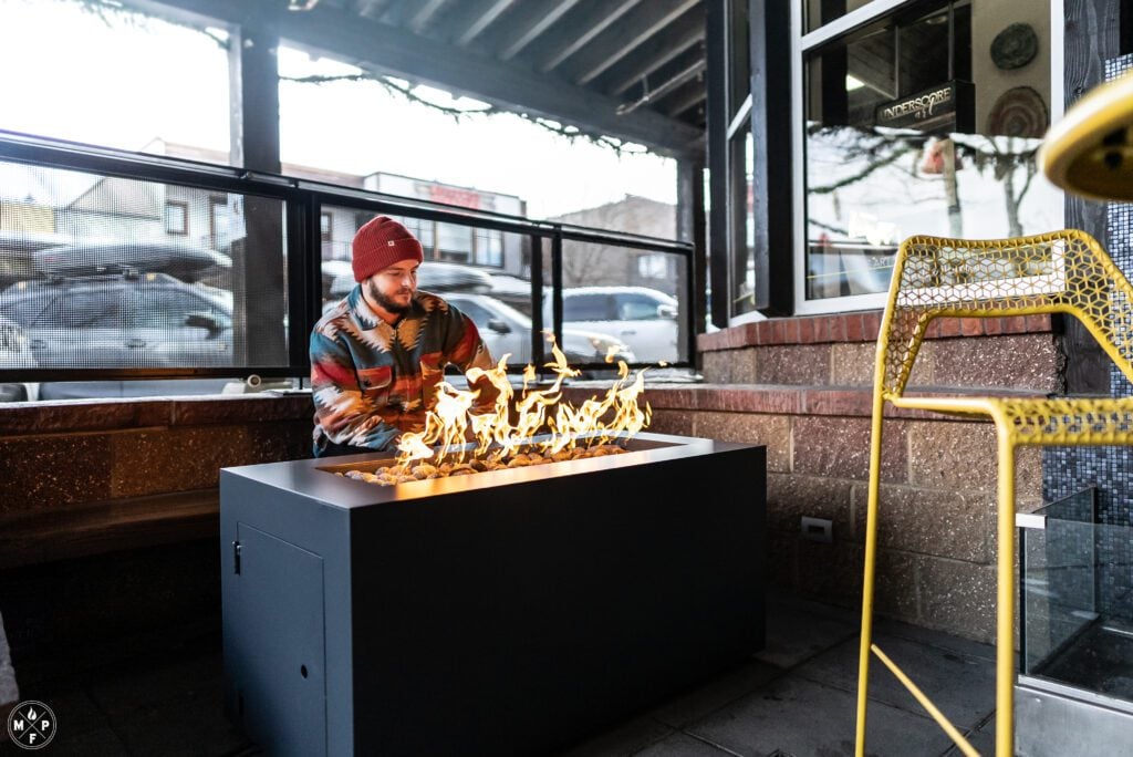 Can You Put a Fire Pit Under a Covered Patio? Montana Fire Pits