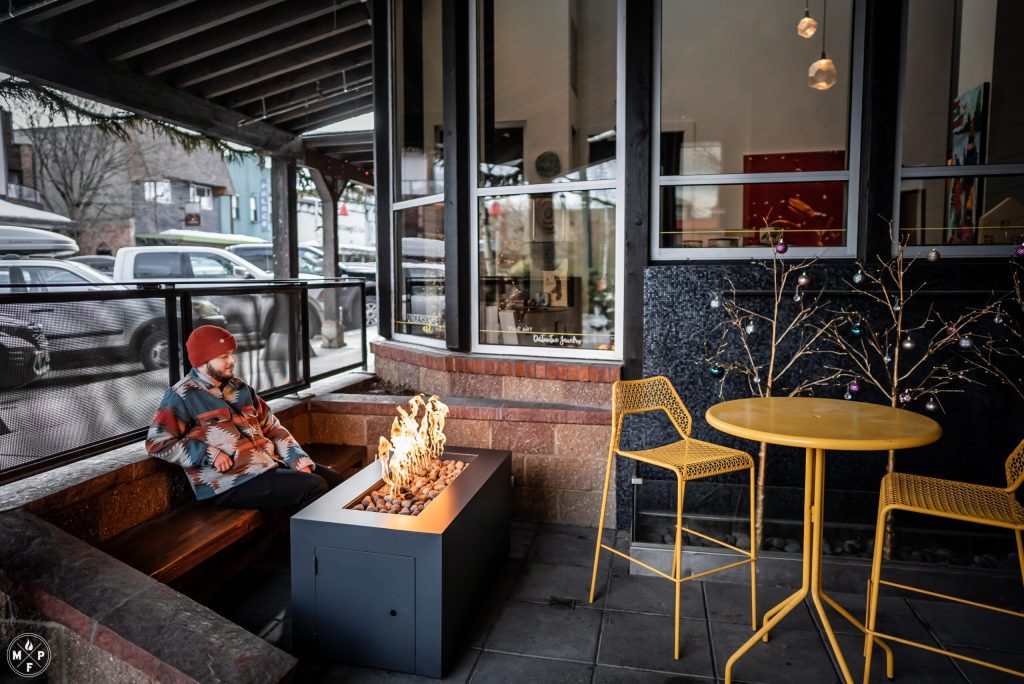 Can You Put a Fire Pit Under a Covered Patio?