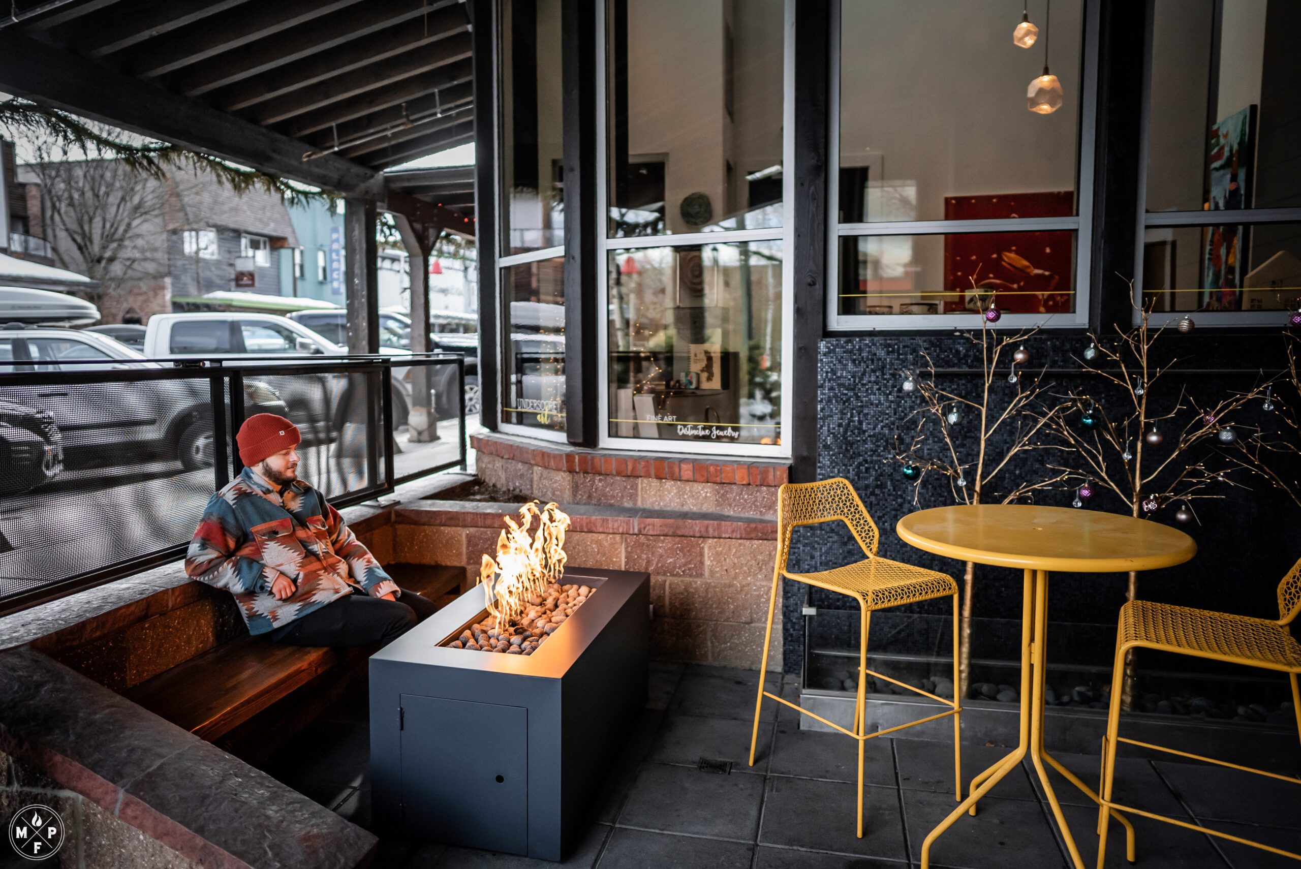 Can You Put a Fire Pit Under a Covered Patio? Montana Fire Pits