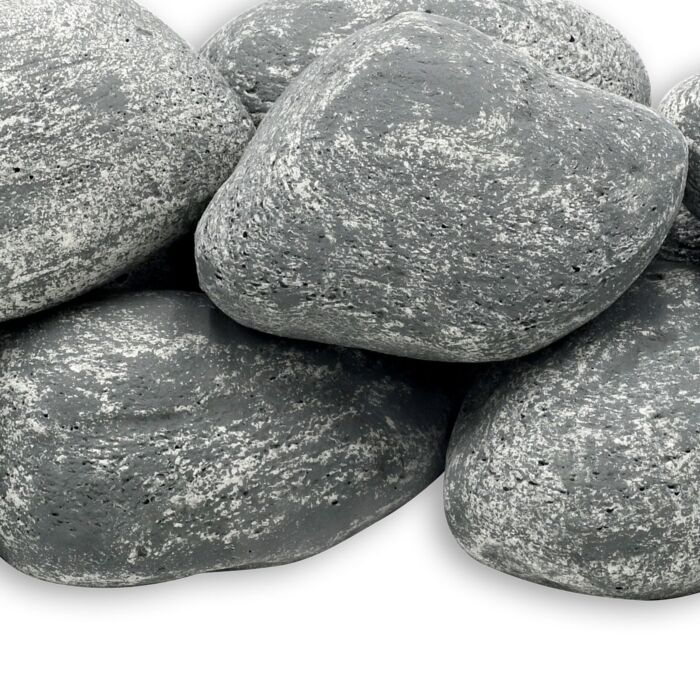 afg-cs-cg-12-b Cape Gray Lite Stone Cobble - 12 Stone Set