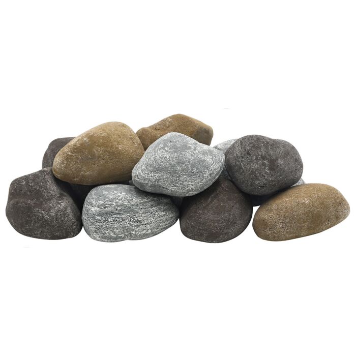 afg-cs-ns-12 Natural Lite Stone Cobble - 12 Stone Set