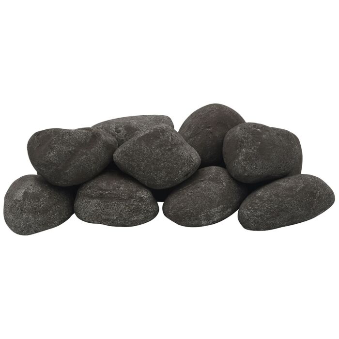 afg-cs-tg-12_1 Thunder Gray Lite Stone Cobble - 12 Stone Set