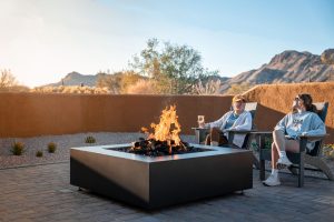 Glacier Fire Pit Table