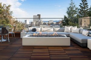 Canyon Concrete Fire Table