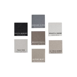 Gather Series Concrete Color Samples