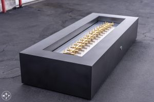 Custom Venture Series Metal Fire Feature