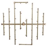 360K BTU 29.5″ x 28.5″ Universal Crossfire Brass Burner (U360-MFP)