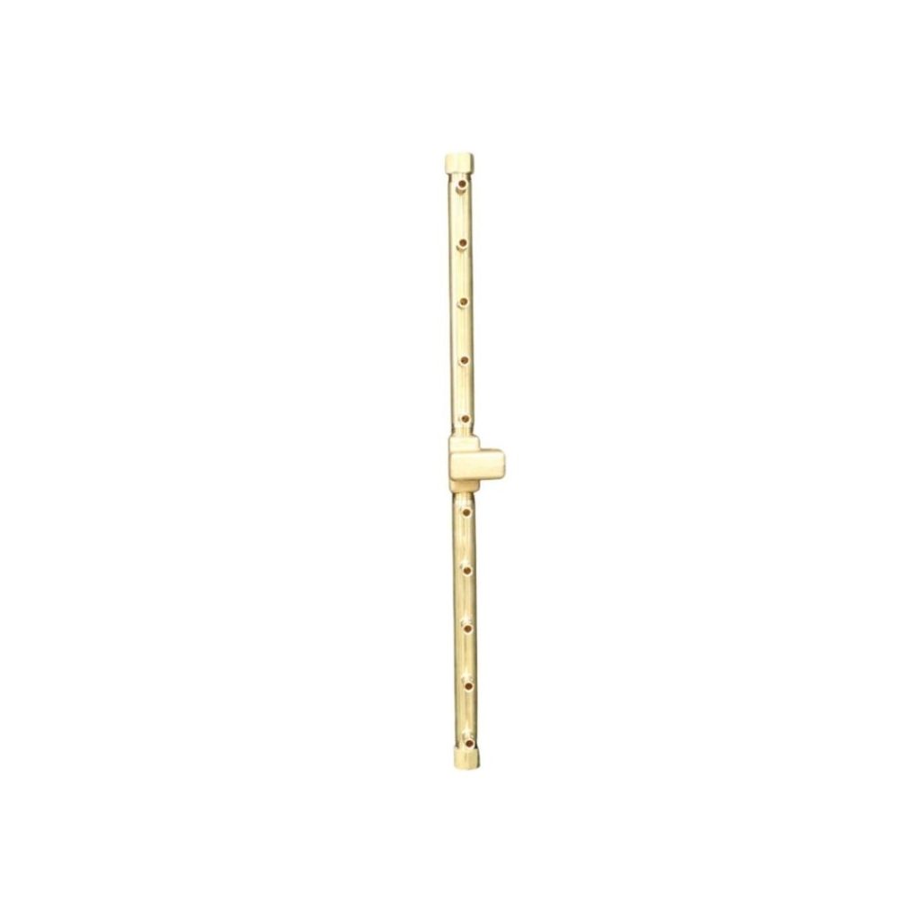 110K BTU 21.625” Universal Crossfire Linear Brass Burner – Openings 26" x 6" or Larger (UL110-WT)