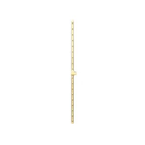 190K BTU 37.625” Universal Crossfire Linear Brass Burner – Openings 44" x 8" or Larger (UL190-WT)