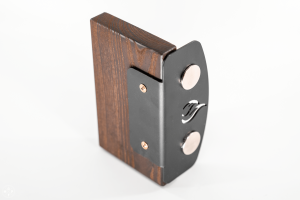 Magnetic Wood & Steel Cup Ledge