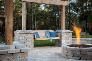 Universal Crossfire Burner Package for Belgard Weston Stone™ Paver Fire Pit - 240,000 BTUs