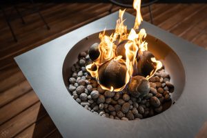 Cannonball Set Builder for Fire Pits and Fireplaces - 3 Sizes and Colors