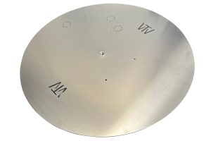 Round or Square Aluminum Fire Pit Plates and Pans - 1/8" Thickness from Montana Fire Pits