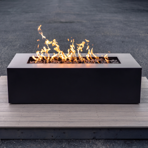 Olympic Steel Fire Pit Table - 55" Black Diamond - FAST SHIP