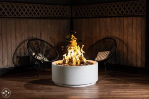 Oblica Agudo Concrete Fire Pit