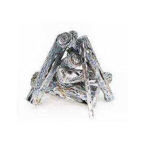 Full Steel Log Set – Premium Fire Pit Gas Lava Logs