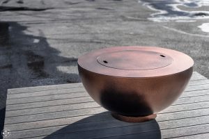Penny Vein Cascade Fire Table from Montana Fire Pits